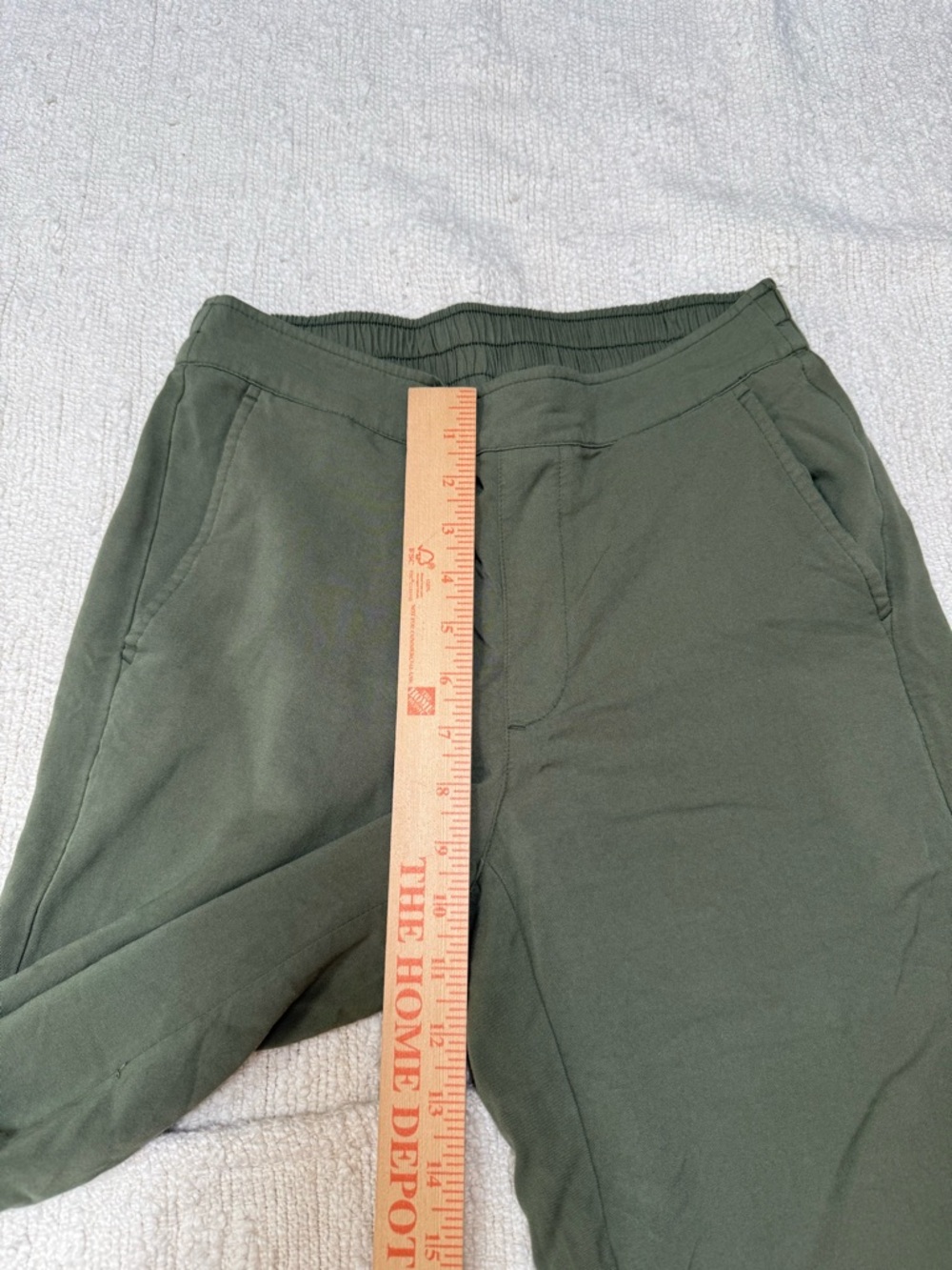 Old Navy High-Rise Playa Wide Leg Pants Comfort Waistband Green Size Small - Picture 3 of 8